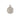 sterling silver puffy initial charm