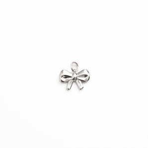 sterling silver bow charm