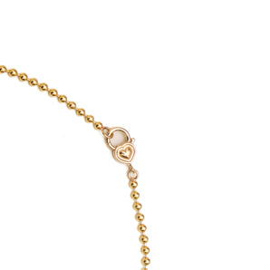 14k mini ball chain